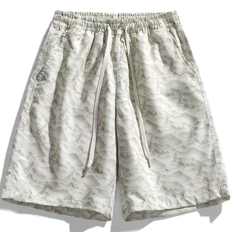 Wiletou летние пляжные брюки мужские 2025 летние новые стильные быстросохнущие брюки модные модные спортивные шорты мужские свободные для бега