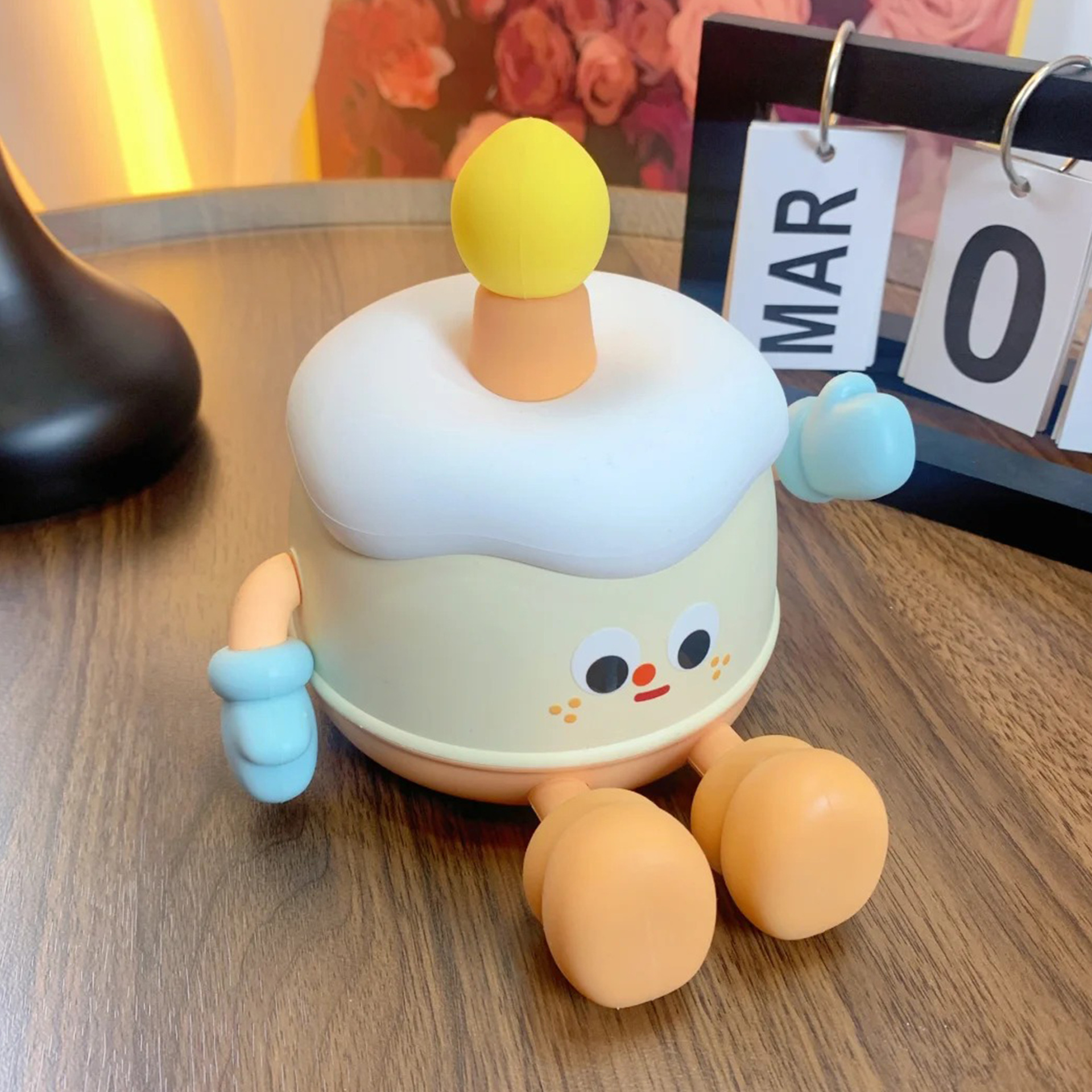 생일 케이크 팻 야간 조명