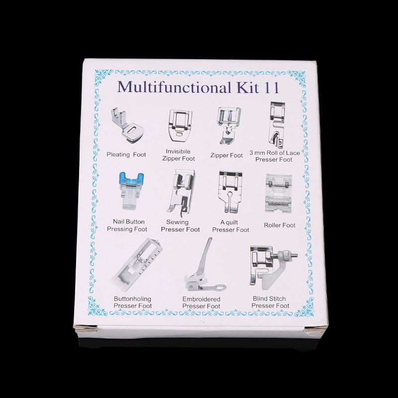 Máquina DE COSER doméstica prensatelas multifuncional accesorios de costura 32 tipos 42 tipos 52 unidades 62 unidades prensatelas traje de costura
