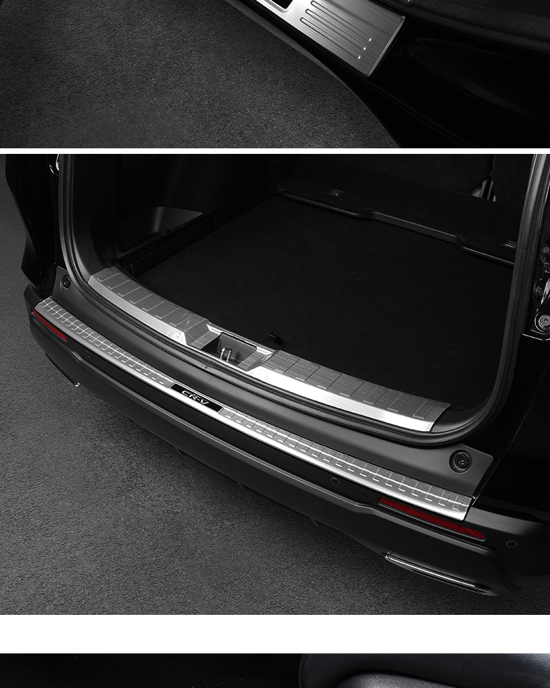 Suitable for 23-25 Models 24 Honda Crv Haoying Threshold Strip Protection Rear Guard Welcome Pedal Modified Interior Accessories