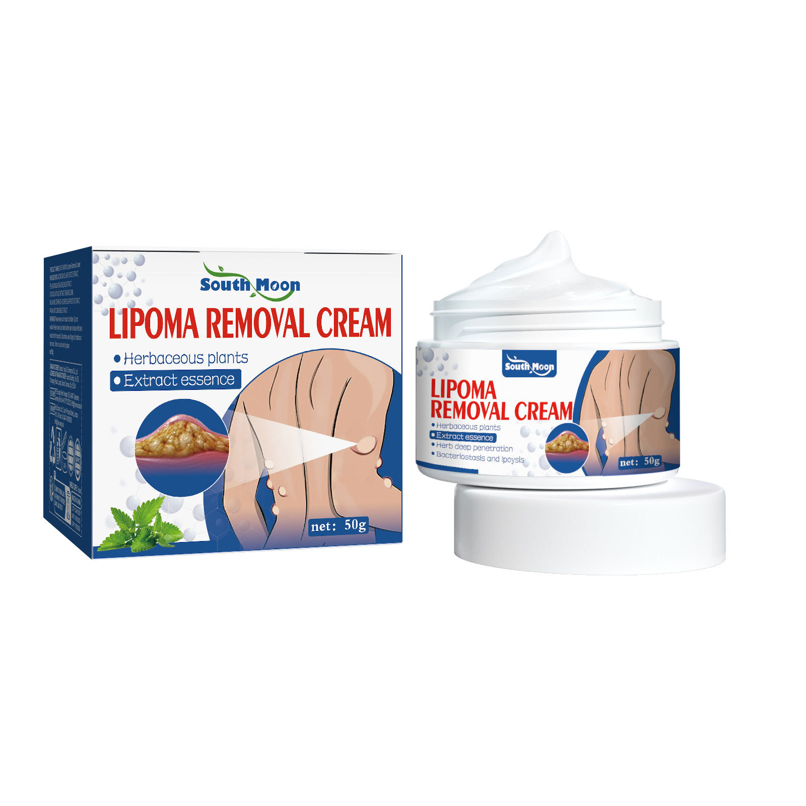 Cross-Border South Moon Body Care Cream Is Gentle and Moisturizing, Cares for the Skin, Provides Daily Care, Is Light and Non-Sticky
