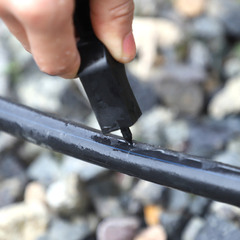 Bullhorn Hole Punch, Dual-Purpose Hole Punch, Agricultural Irrigation Tool Drill Bit Accessories, Micro Sprinkler Hole Punch