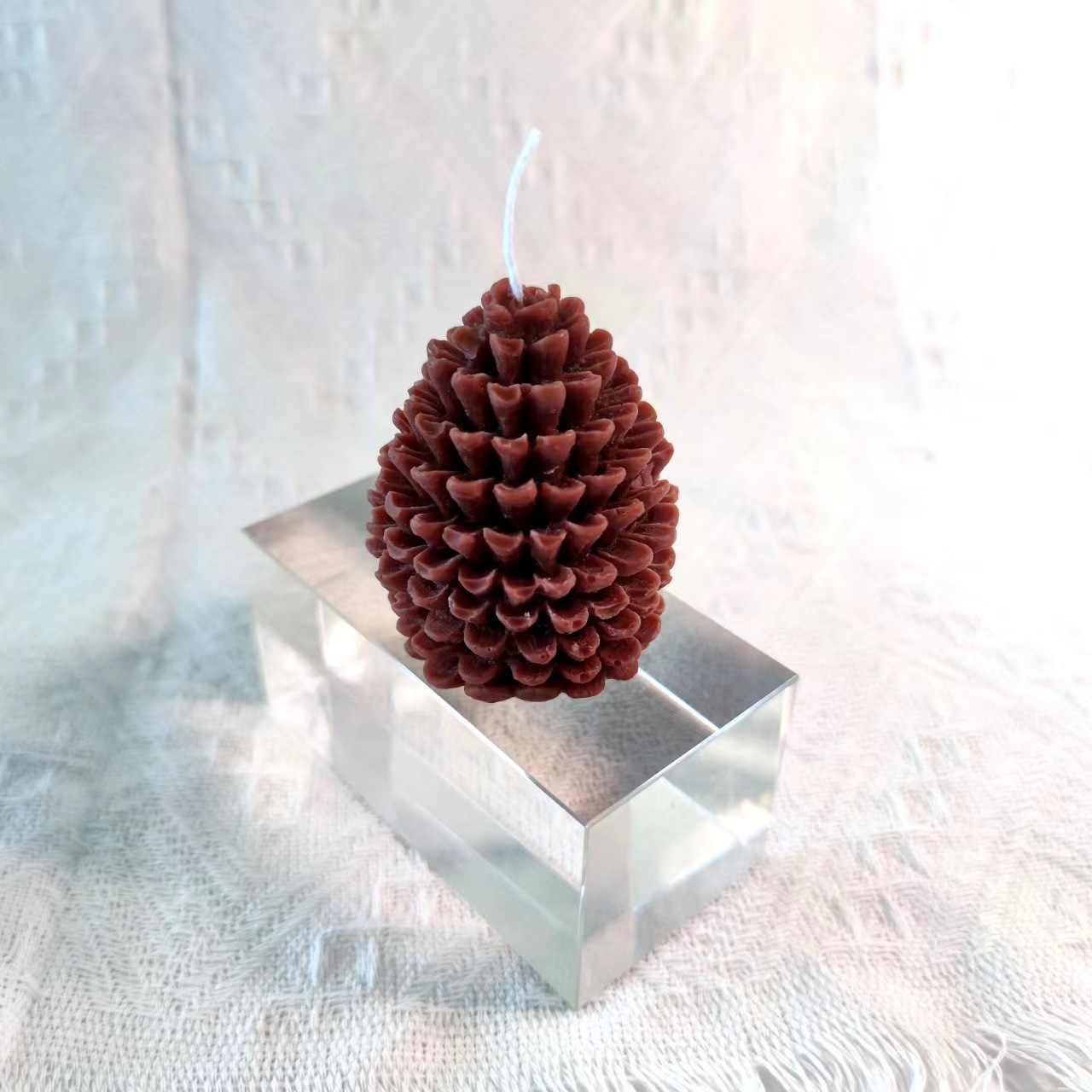 Christmas Fashion Pine Cones Wax Festival Candle 1 Piece display picture 1