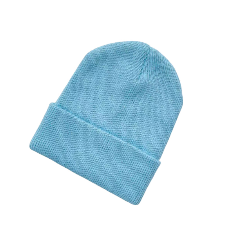 Mujeres Estilo Simple Color Sólido Alabeo Del Oído Gorro De Lana display picture 3