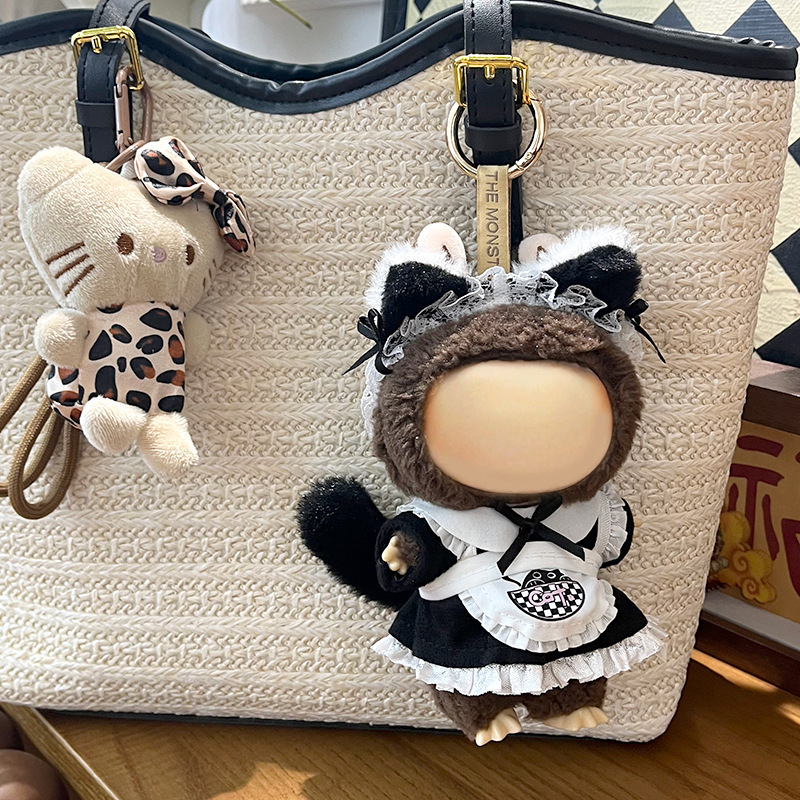 Only Clothes [Zhilong's Same Style] Labubu Baby Clothes Pendant Labubu First and Second Generation Sitting Series Replacement Outfit