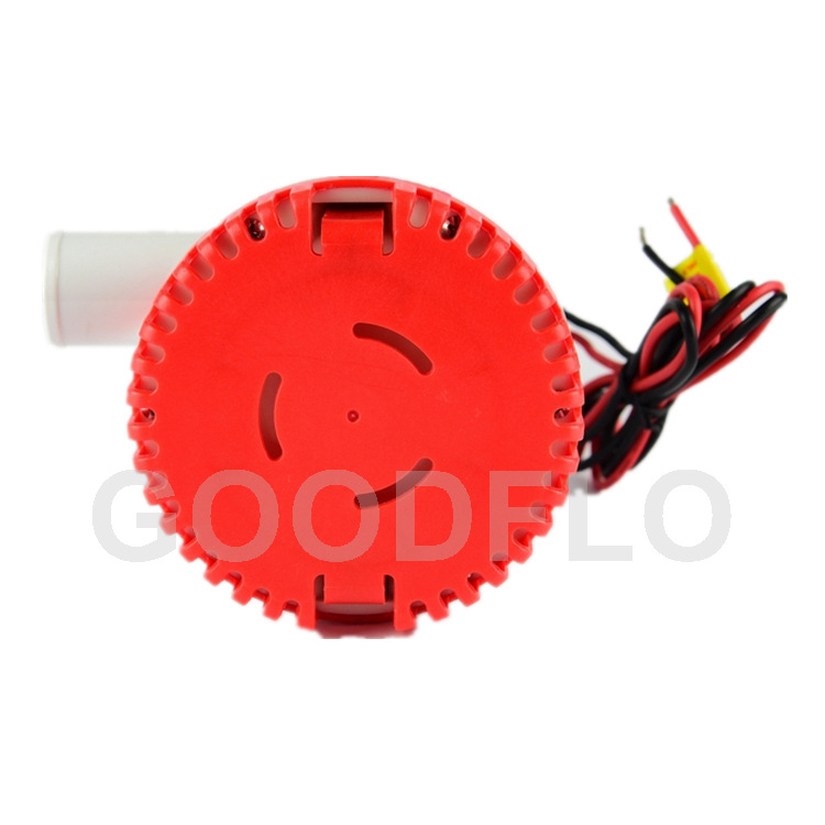 Goodflo 1500Gph 24V Yacht Rv Marine Bilge Pump Micro Water Pump Self-Priming Pump Dc