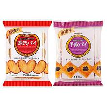 日本进口零食三立源氏蝴蝶酥德用平家提子酥爱心形酥饼爆款网红