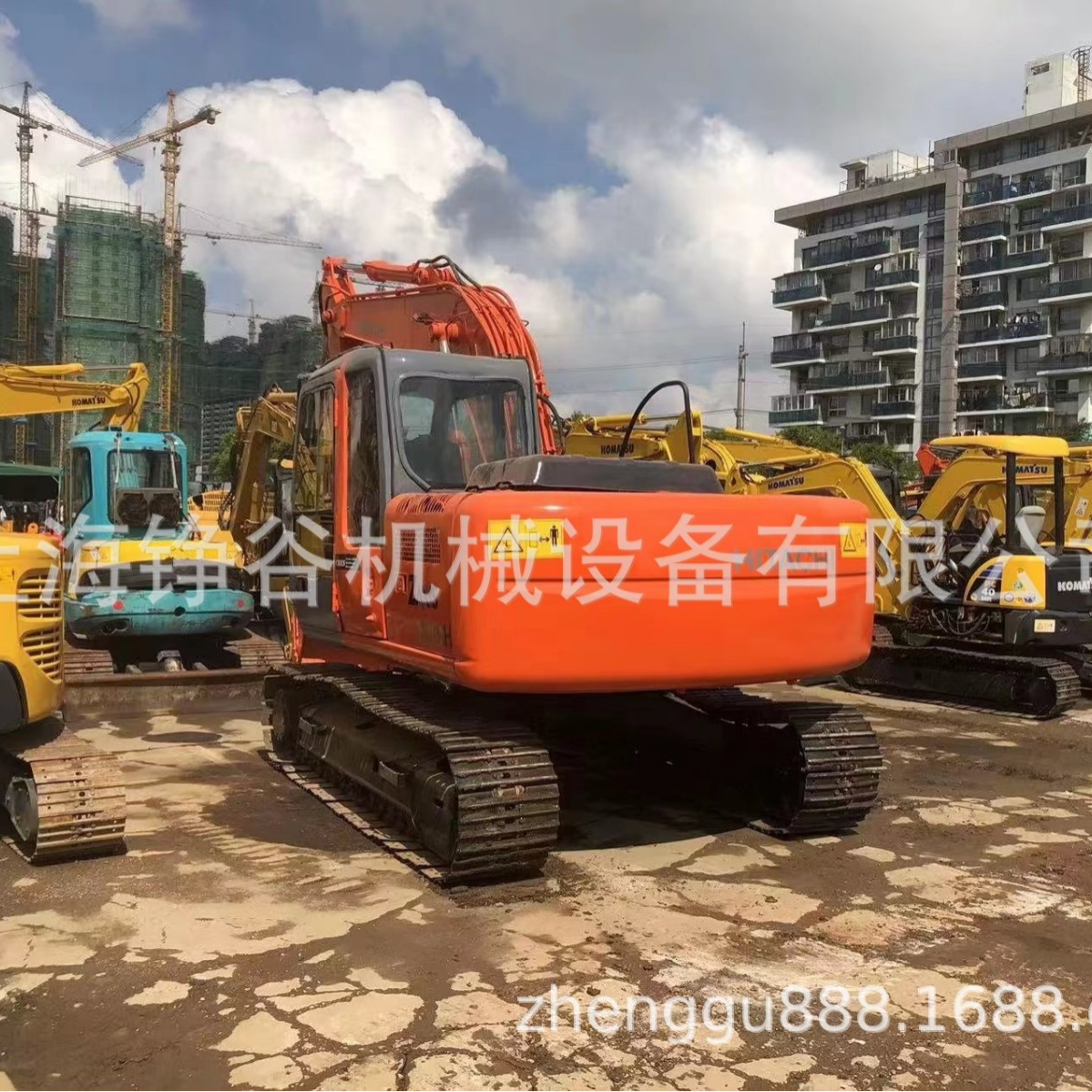 Hitachi日立zx120 zx130H zx200 二手挖掘机 现货上海出口