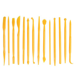 Clay tools 14-piece set plastic clay sculpture knife children's creative soft clay clay sculpture double-headed pottery tool