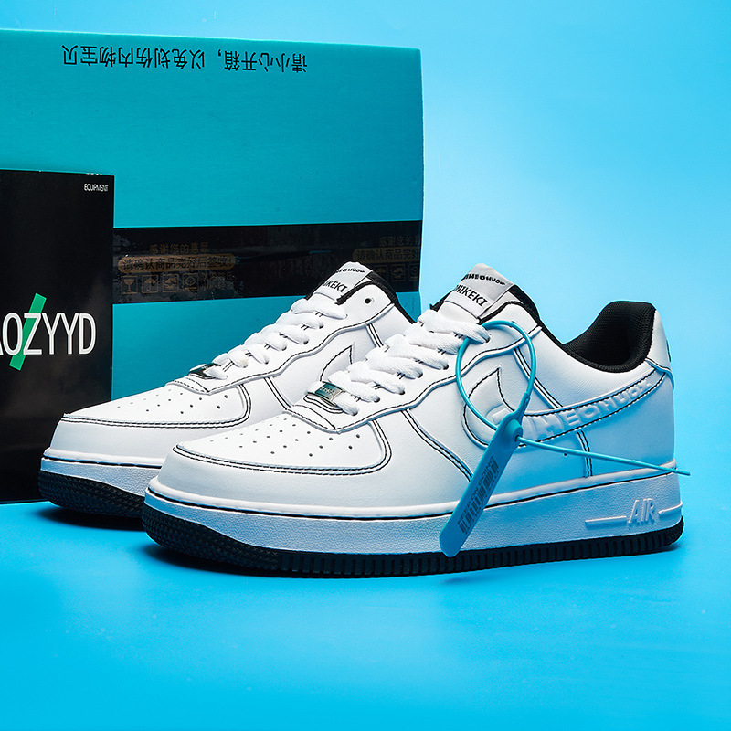 工場直販莆田 AF1 エアフォースワン白靴スポーツレジャー AJ 紳士靴多用途通気性純粋なオリジナル女性モデル|undefined
