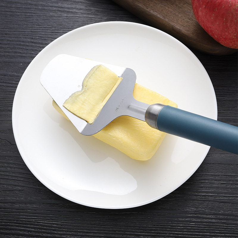 크로스보더 치즈 스패출러 스테인리스 치즈 스패출러 겸용 피자 스패출러 주방 도구 치즈 슬라이서 재고 있음