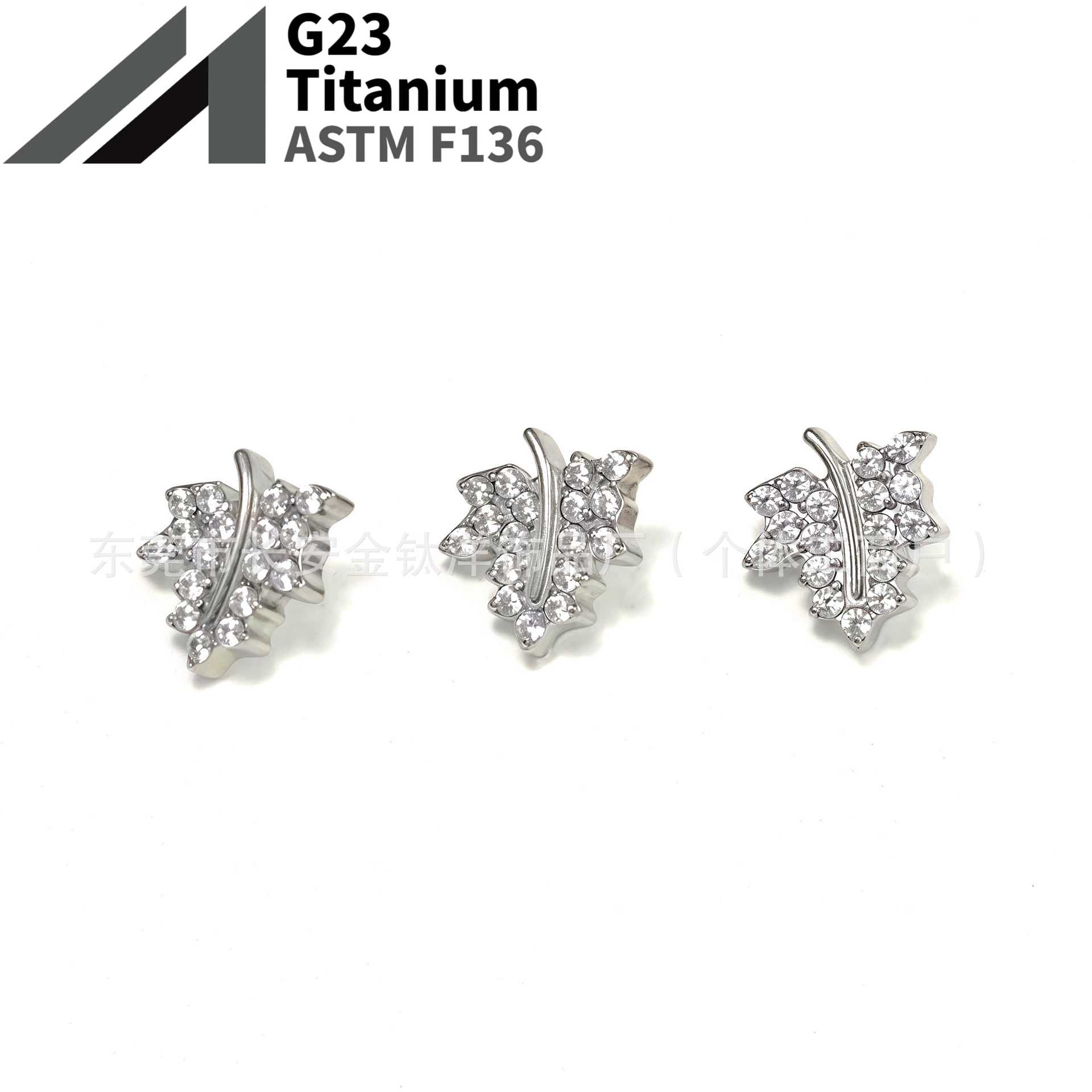 16G labret stud size and finish detail