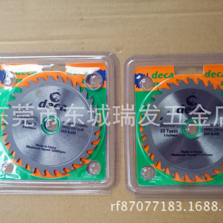 犀牛110MM4寸deca超硬乌钢圆锯片硬质合金圆锯片木工圆锯片