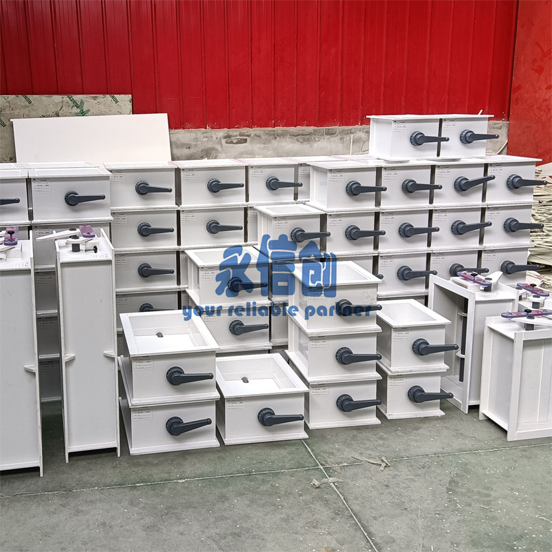 PPPVC塑料通风管道聚丙烯聚氯乙烯矩形风管厂家定制可按国标生产