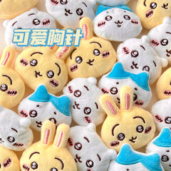 可愛毛絨卡通胸針少女背包裝飾配件百搭公仔玩偶圍巾衣服別針批發