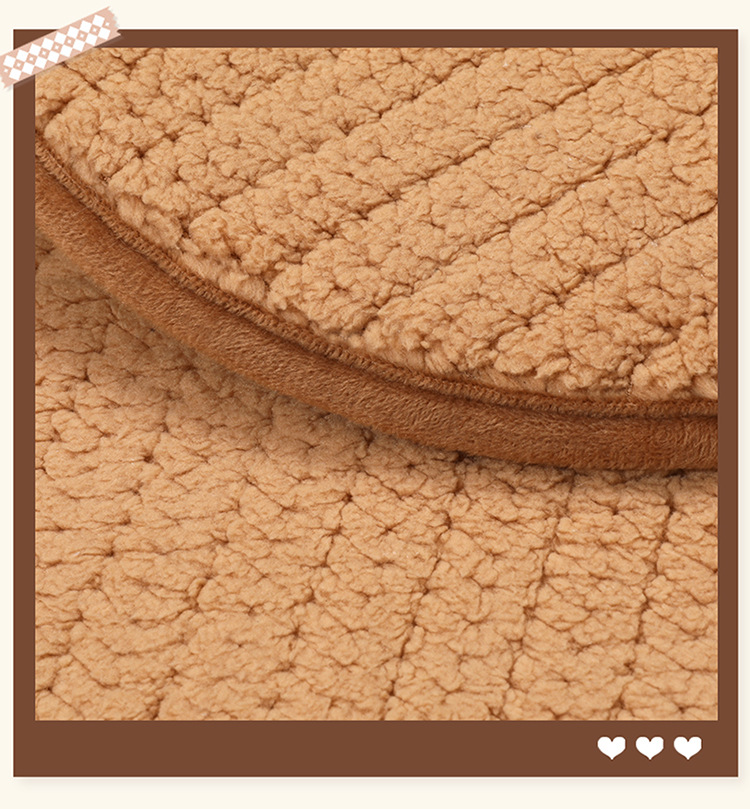 Car seat cushion winter plush seat cushion seat cover car cushion rear short plush four seasons thick autumn and winter car seat cover