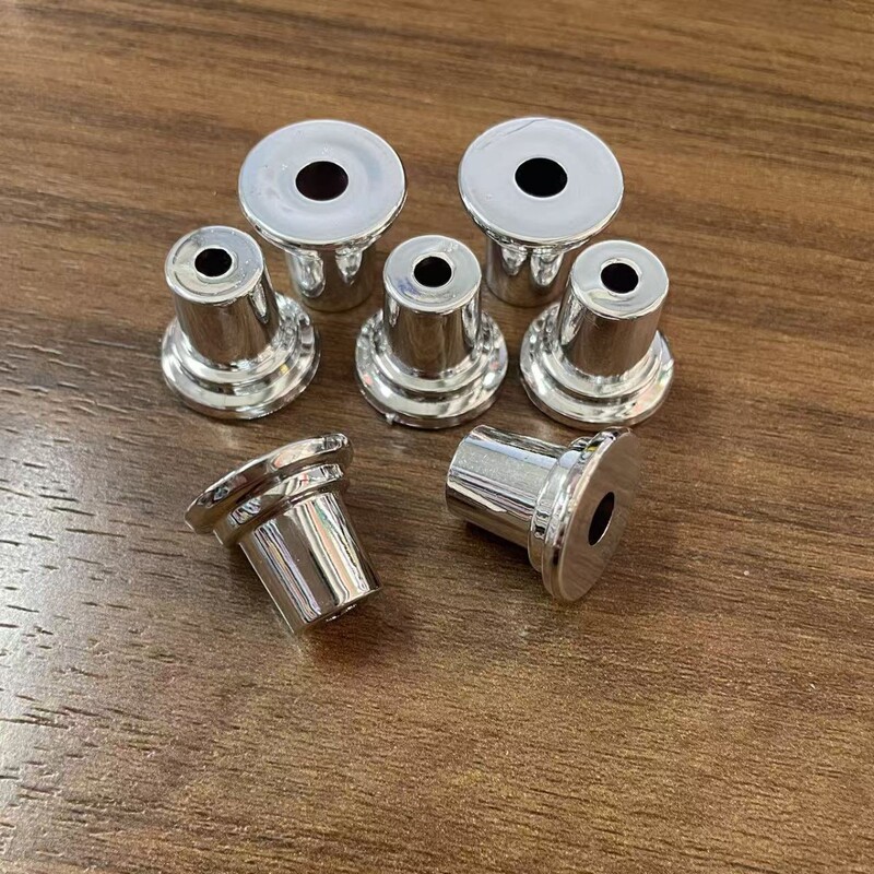 17*20 Toilet Press Base Accessories Auxiliary Press Head Silver-Plated Base Flush Button Base