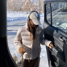 品牌正品短外套轻薄羽绒棉上衣棉服外套2025秋冬新款小个子女装潮