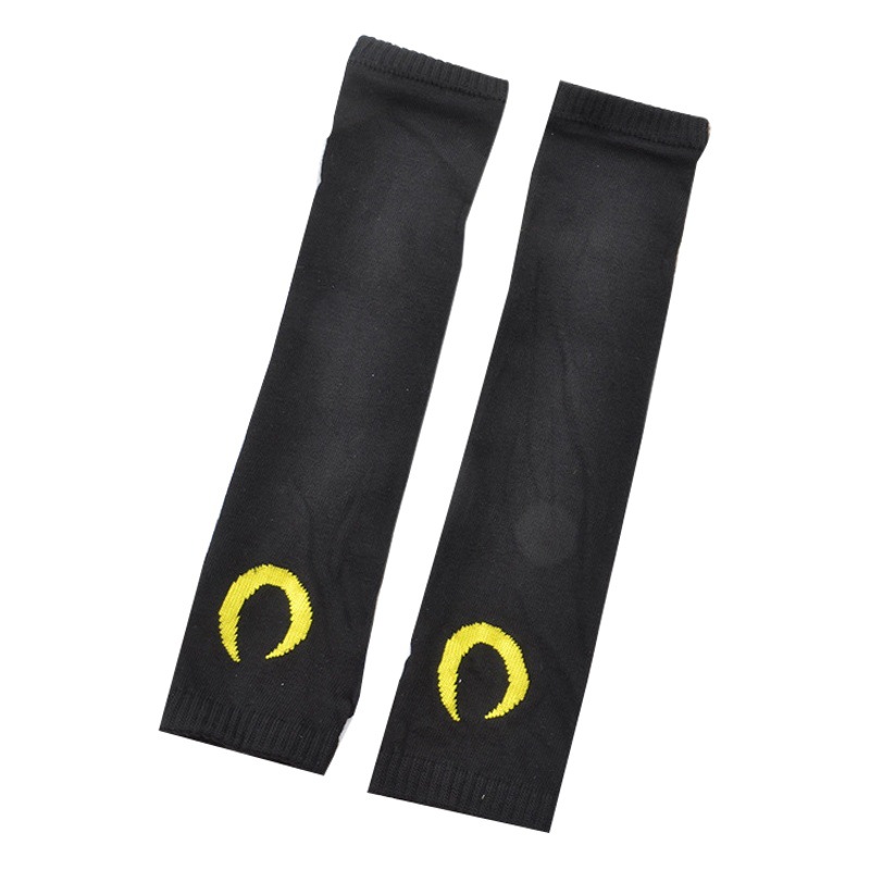 Punto oversleeve cross-border Ninja Venta caliente medio dedo guantes Luna Satanás Cruz oversleeve anti-sucio envoltura caliente