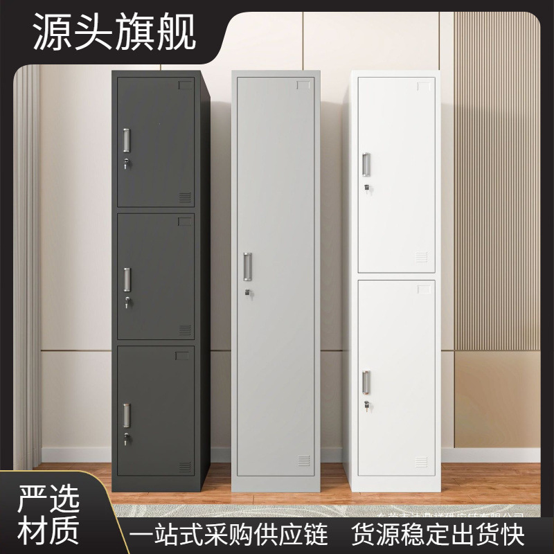 Single-Door Locker, Metal Storage Cabinet, Employee Dormitory, Gym, Bathroom, Office, Small Steel Cabinet with Lock, Narrow Cabinet Single-Door Locker, Metal Storage Cabinet, Employee Dormitory, Gym, Bathroom, Office, Small Steel Cabinet with Lock, Narrow Cabinet