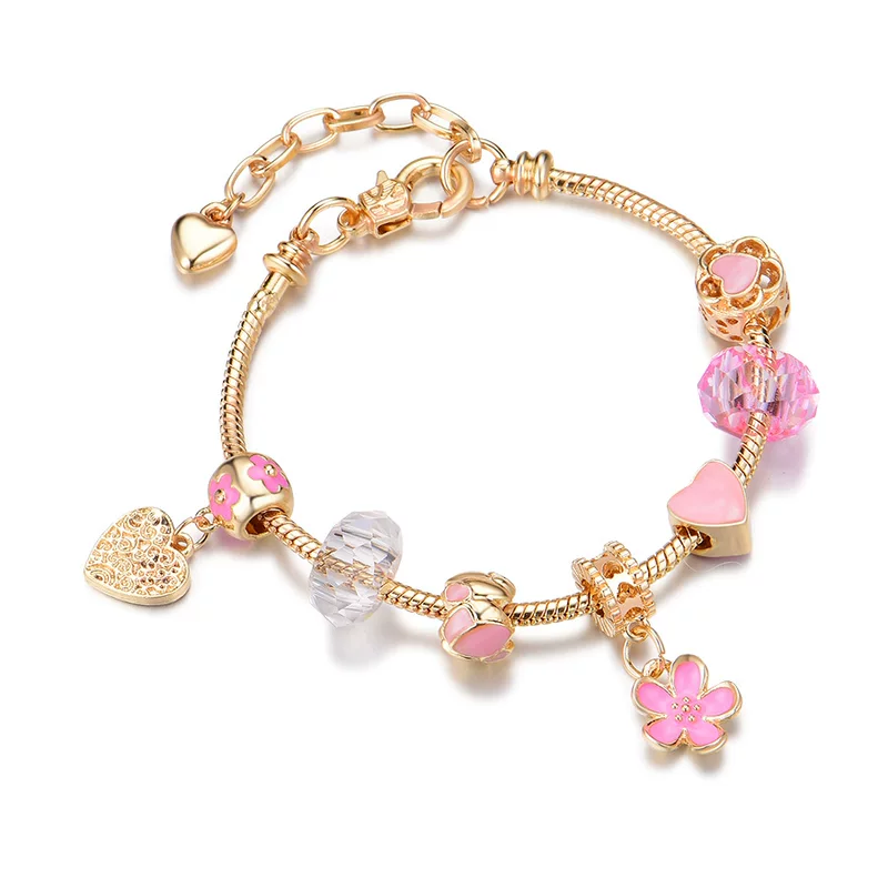 Fuchsia pendant, bracelet, 2021 collection, Amazon