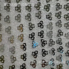 卸売りの各種ステンレスのレーザーの蝶結びの靴の花の靴は女性の靴を掛けて、欧米の金属の靴はレーザーの製品を包みます。