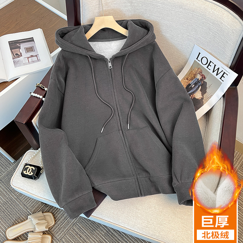 카본 그레이 두꺼운 겨울 스타일