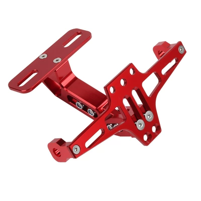 plate support frame, License plate holder/license plate holder - red