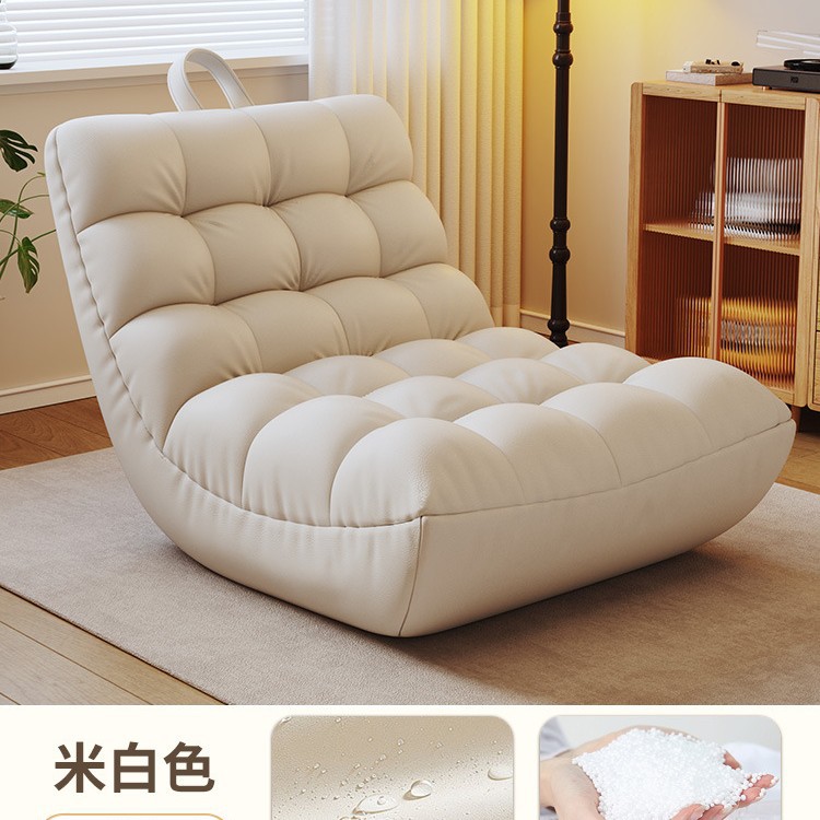 Caterpillar perezoso sofá silla mecedora perros humanos pequeño salón para acostarse y dormir tatami simple cómodo sofá pequeño