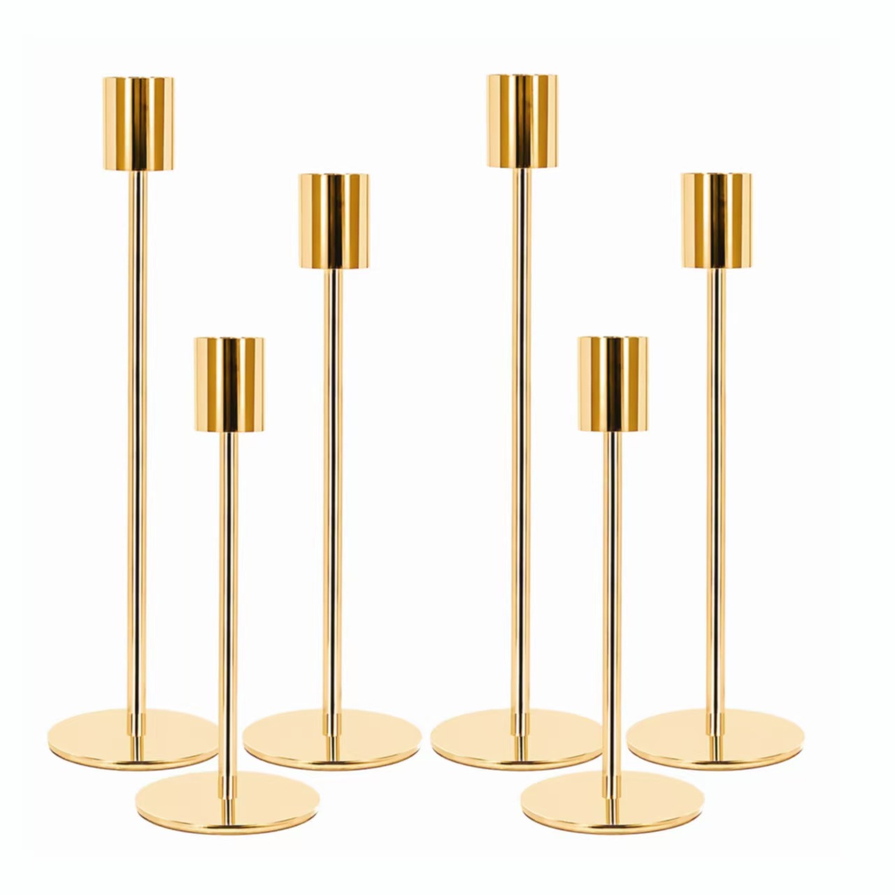 Ventas calientes candelabros de estilo nórdico candelabros de metal forjado candelabros de estilo europeo candelabros de Navidad candelabros rusos ventas calientes
