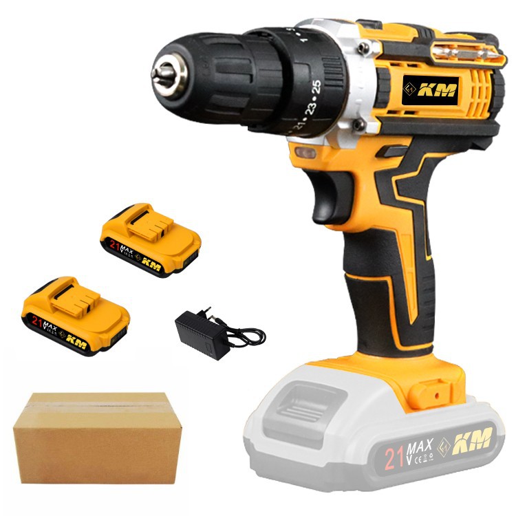 手电钻大功率多功能充电式锂电冲击钻21v 家用电动工具工业级电钻