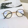 Sweeping the storm Sun Honglei the same glasses frame retro literary circular myopia full men's tide anti -blue light mirror