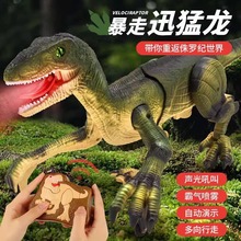 儿童电动恐龙灯光音效恐龙模型玩具培训班教育机构玩具男跨境批发
