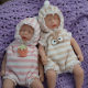 6 Inch Palm Solid Silicone Rebirth Baby Doll Maddie Dress-up Born Children Toy Gift