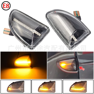 Suitable for Mercedes-Benz Smart Dönmə işıqları - b-sm-01-c-crystal-1-light-bar-single-yellow-light