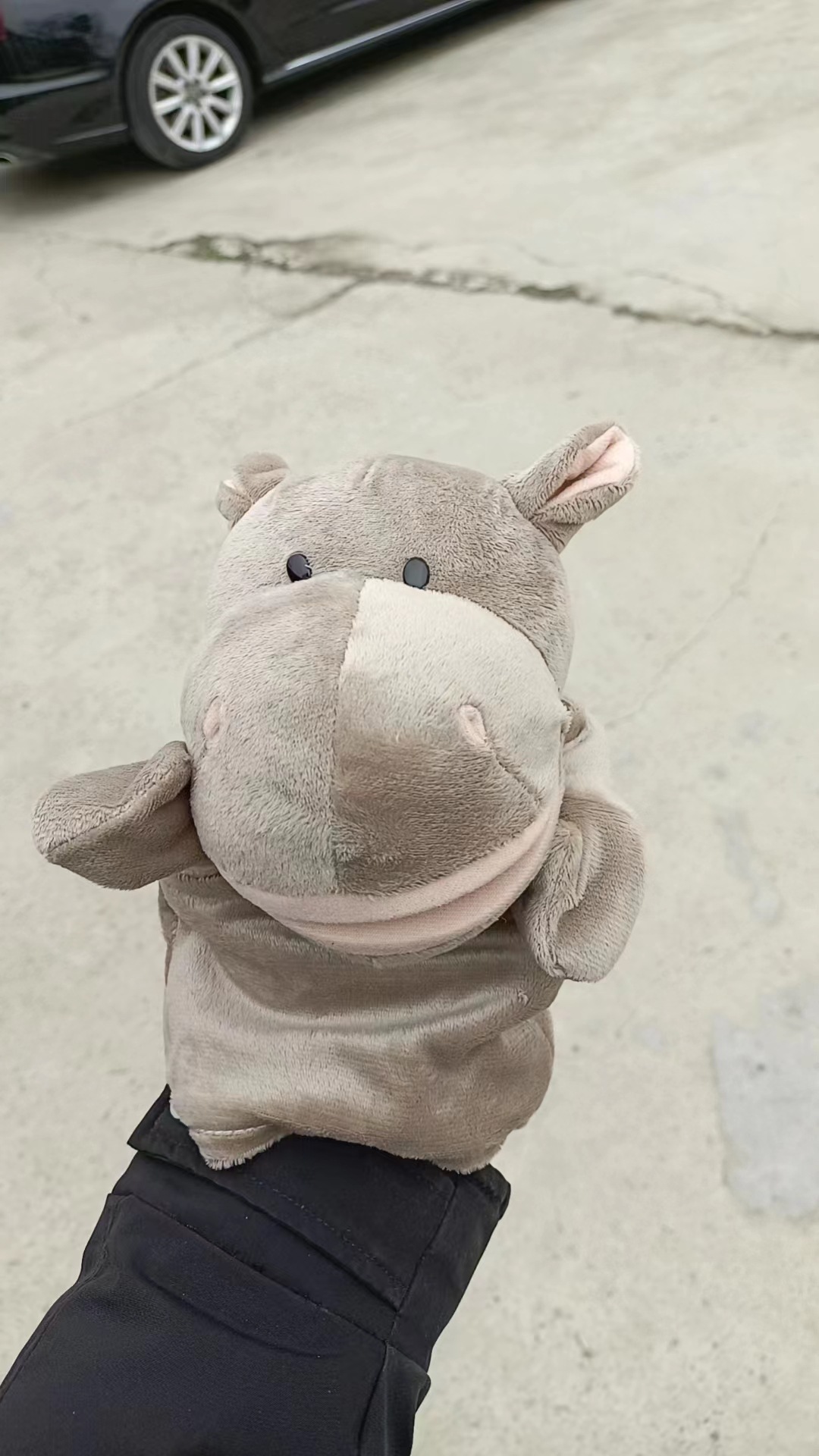 Fabricante animal Lobo conejo mono cocodrilo boca abierta padre-hijo interactivo dedo jugando marioneta jardín de infantes narración de historias