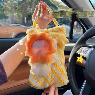 Car tissue box/set — Tissue Hanging Bag Portable - fellow-bag-style-little-sun-star