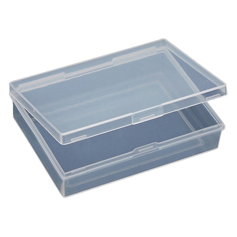 Caja de póquer de tarjeta ancha caja de almacenamiento especial caja de plástico blanco caja rectangular transparente caja engrosada P888
