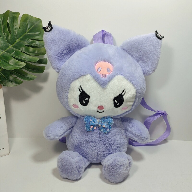 New Arrival Cartoon Backpack 2022 New Arrival Fashionable Purple Kulomi Fox Mobile Phone Bag Women's Plush Bag New Arrival Cartoon Backpack 2022 New Arrival Fashionable Purple Kulomi Fox Mobile Phone Bag Women's Plush Bag