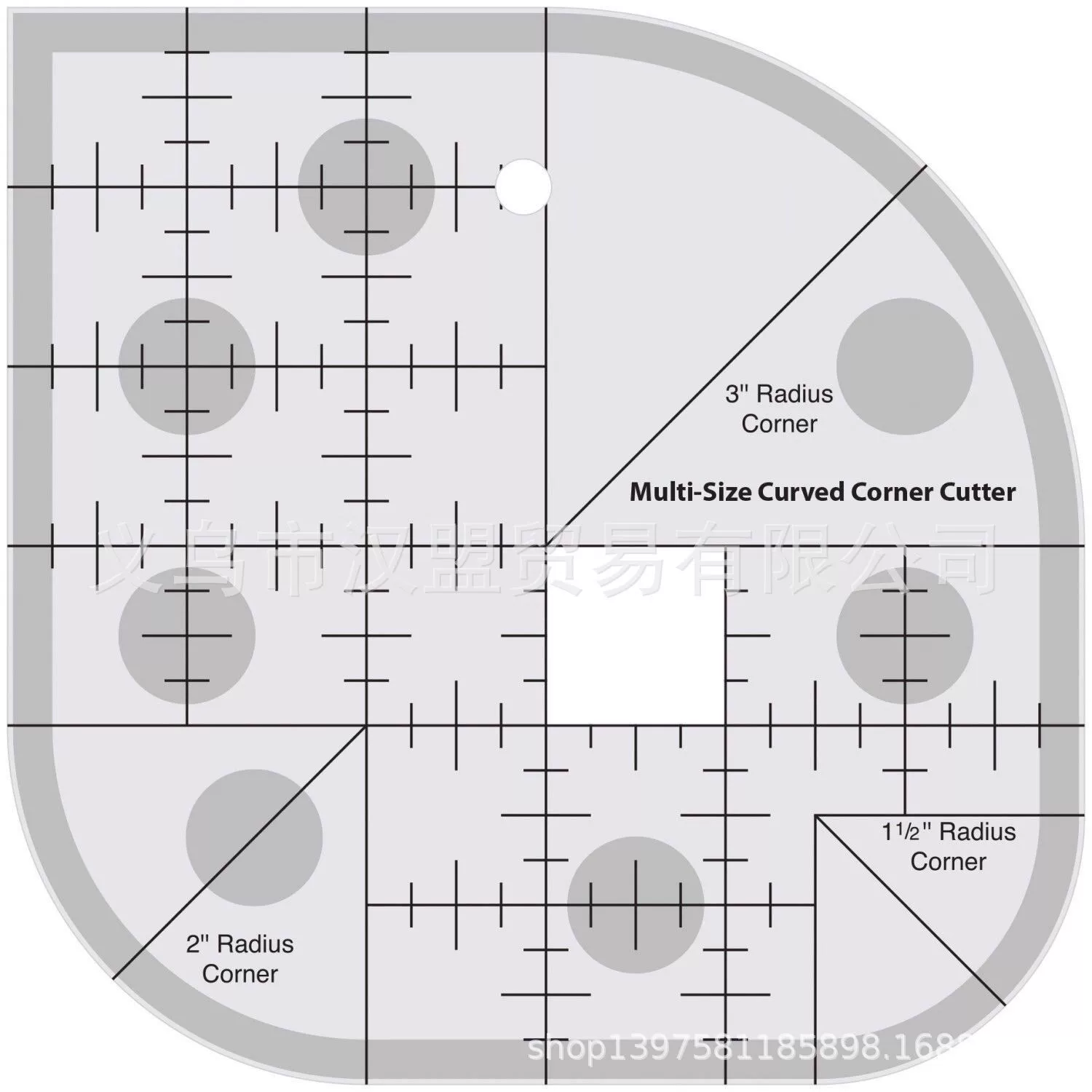 Многофункциональная линейка для шитья и пэчворка, шаблон для пэчворка, DIY, линейка специальной формы, линейка для шитья и резки с колесным ножом, инструмент