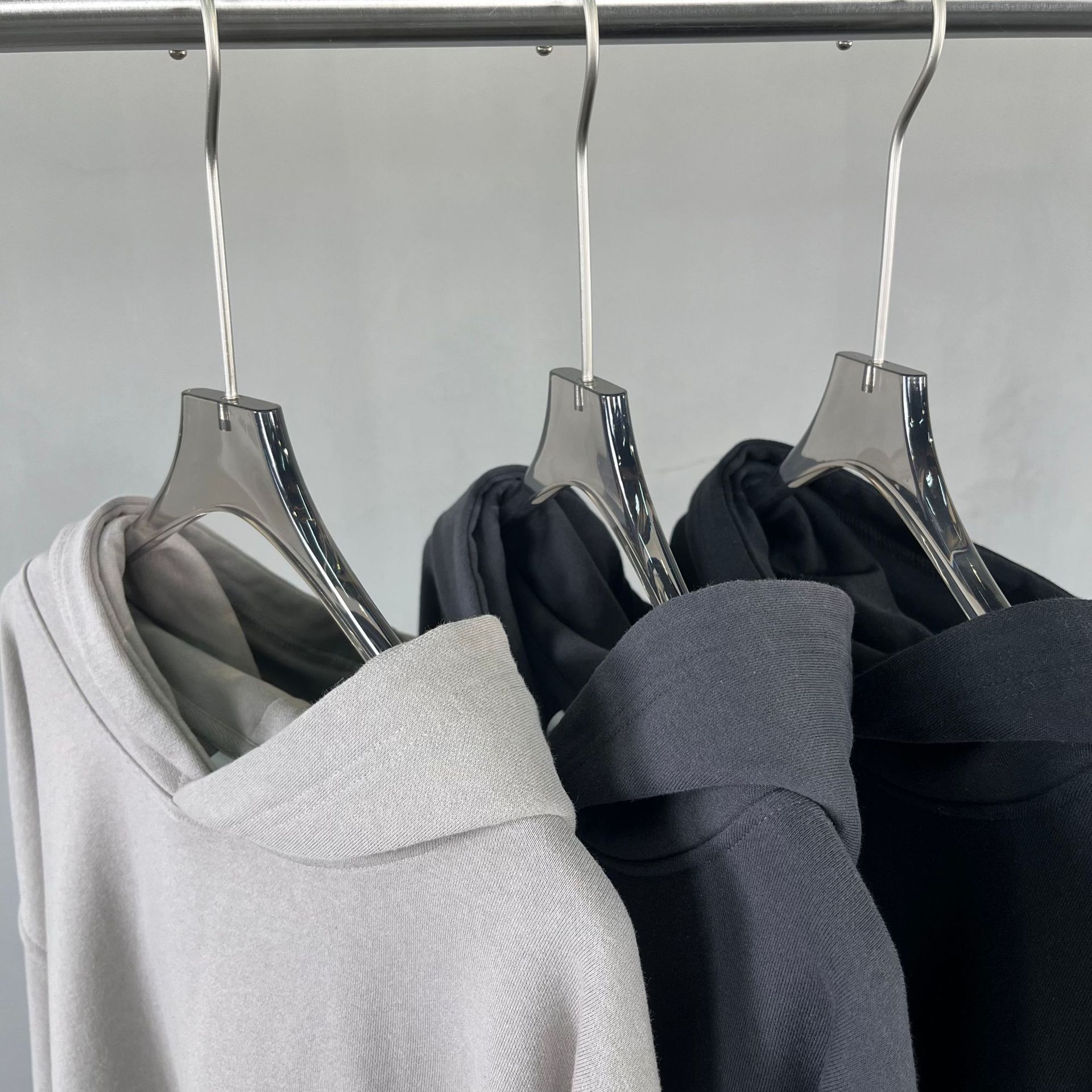 Men's Clothing washed old hooded jacket with loose edge ninja sleeves oversize sweater hoodies_voghion.com