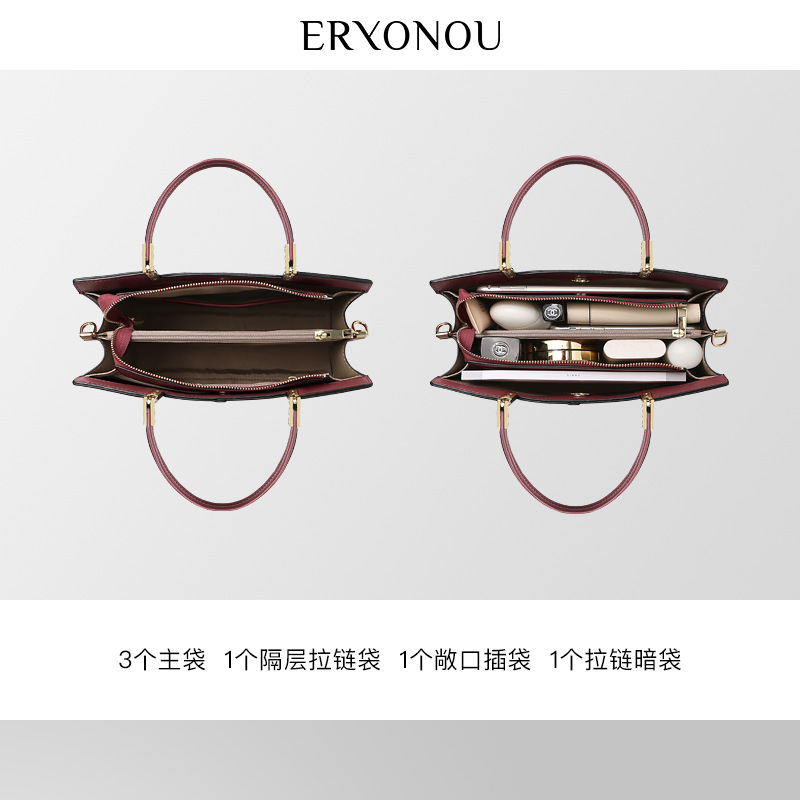 Bolso de Mujer 2025, Nuevo y Elegante Bolso Rojo para Bodas, Estilo Veraniego para Mujeres de Mediana Edad, Bolso de Mano para Suegra