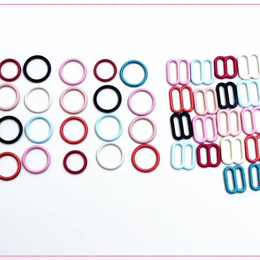 专业生产内衣泳衣饰品文胸扣包胶扣8字O字9字肩带调节扣