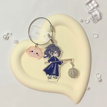 亚克力钥匙扣定制照片diy广告挂件创意动漫明星卡通立牌摆件定做