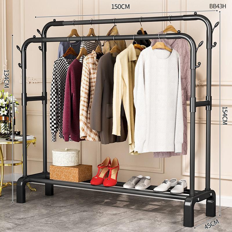 150CM-[블랙 더블폴] 업그레이드된 강화다리-