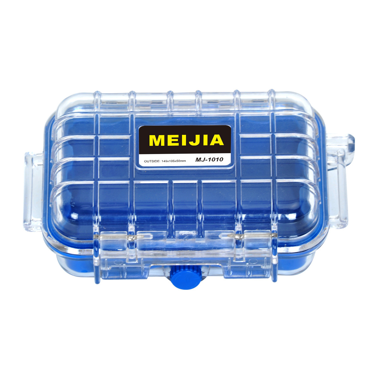 MJ-1010小号塑料安全箱 户外便携防水工具箱 密封抗压防震 6寸