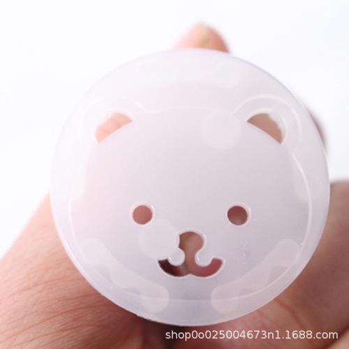 Baby anti-shock safety socket cover New European standard thickened round head children's power socket jack protective cover