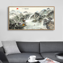 ɽˮ������ʽ�й������װ�λ�ɳ������ǽ�ڹһ��칫��ɽˮǽ��