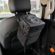 Upgraded Car Trash Bin with Lid Anti-overflow Car Seat Back Garbage Bag Foldable Waterproof Car Storage Box