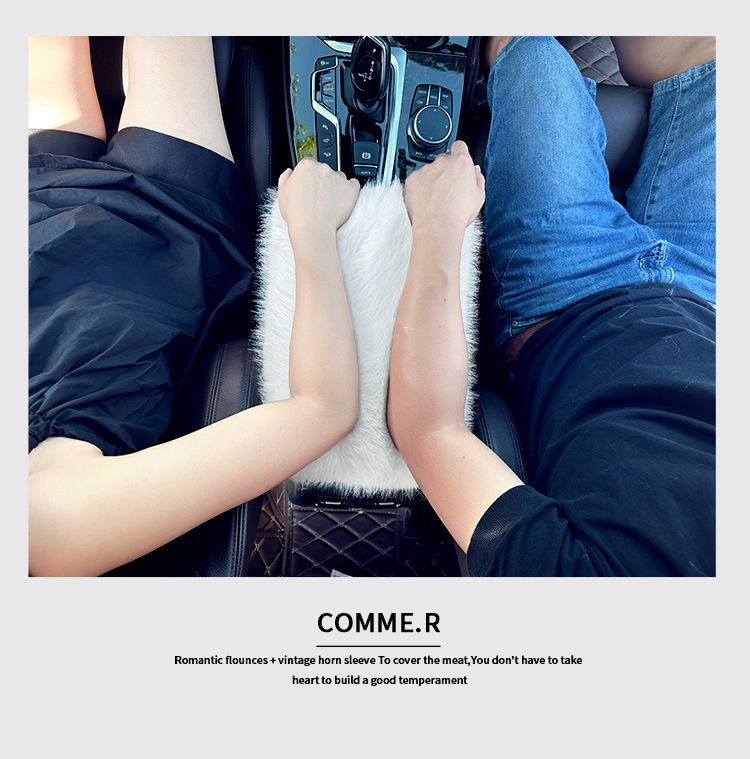 Car armrest box mat in stock for winter, fluffy plush thickened armrest box cover, car interior long plush wholesale